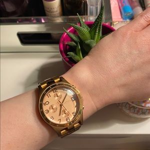 Rose Gold Marc by Marc Jacobs watch gently used